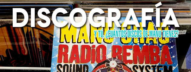 Manu Chao Discografía